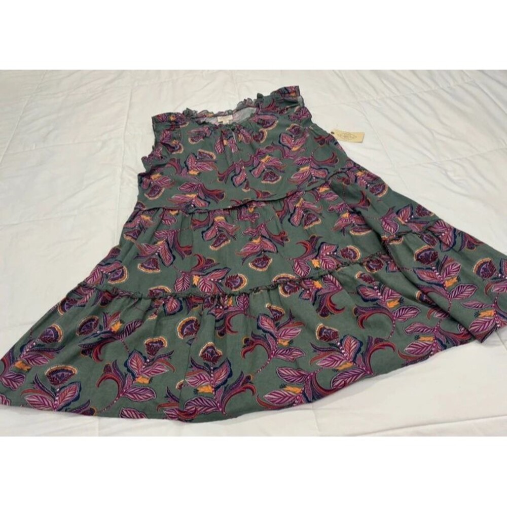 NWT Ladies St. John’s Bay Sleeveless Tiered Dress - Picture 5 of 8